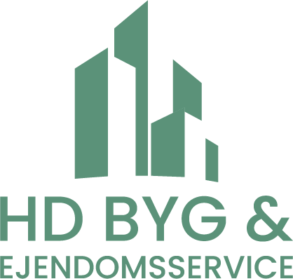 HD Byg & Ejendomsservice logo x4